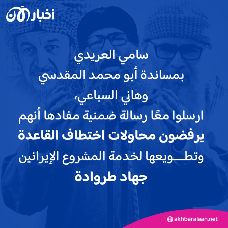 هل تكشف رسائل "العريدي" و"السباعي" تململ قادة بالقاعدة من "جهاد طروادة"؟