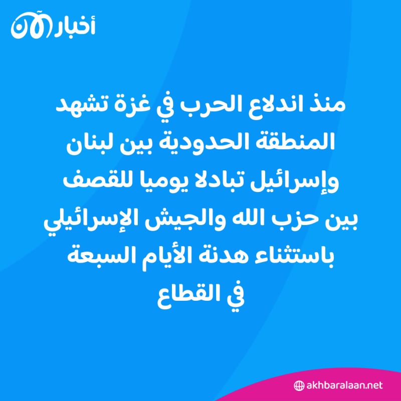 الجيش الإسرائيلي يستهدف حزب الله في لبنان