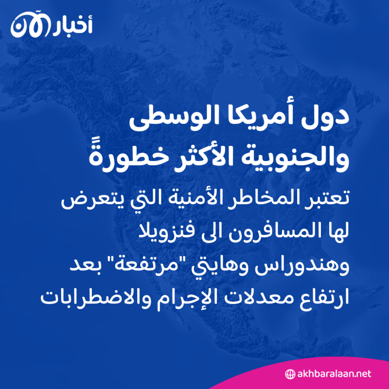 بينها دولة أوروبية.. إليكم أبرز الوجهات الخطرة في 2024