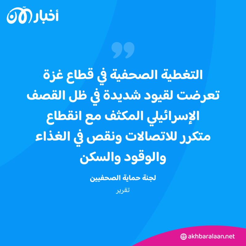 حرب غزة "الأخطر على الإطلاق".. خسائر قياسية في صفوف الصحافيين