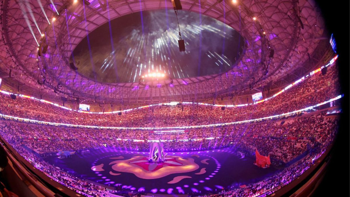 استاد لوسيل في قطر يستضيف حفل افتتاح كأس آسيا 2023