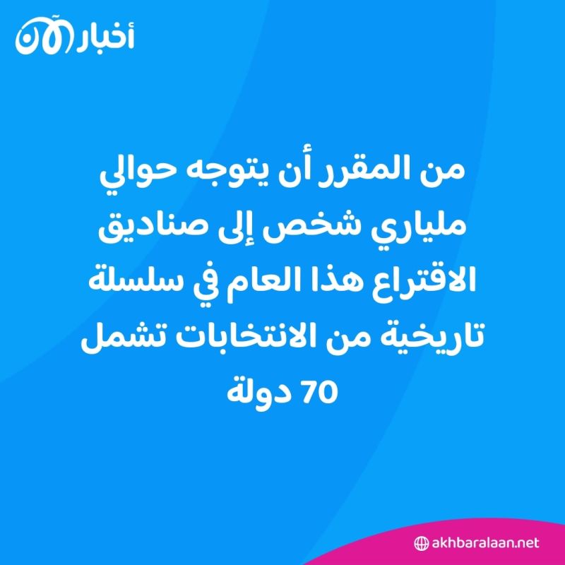 غذاؤك في خطر.. والسبب انتخابات 2024 في 70 دولة