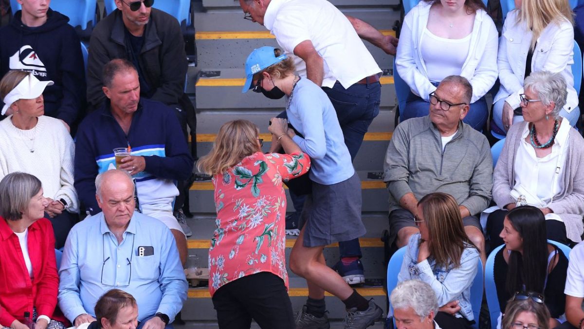 منشورات عن غزة تعطل مباراة تنس في "ملبورن"