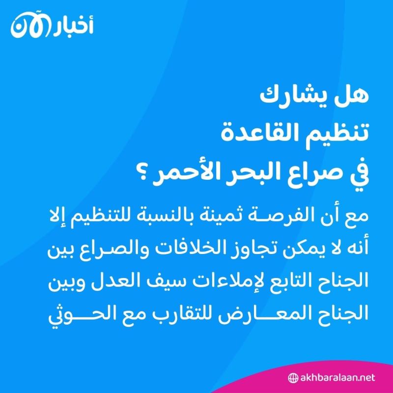 أحصنة جهاد طروادة في البحر الأحمر.. خطط الحوثي للاستفادة من القاعدة في اليمن