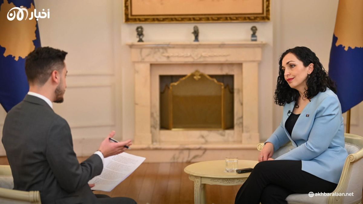 رئيسة كوسوفو لأخبار الآن: لدينا معلومات أنّ صربيا تدرّب مجموعات إرهابية للقيام بعمليات في بلدنا