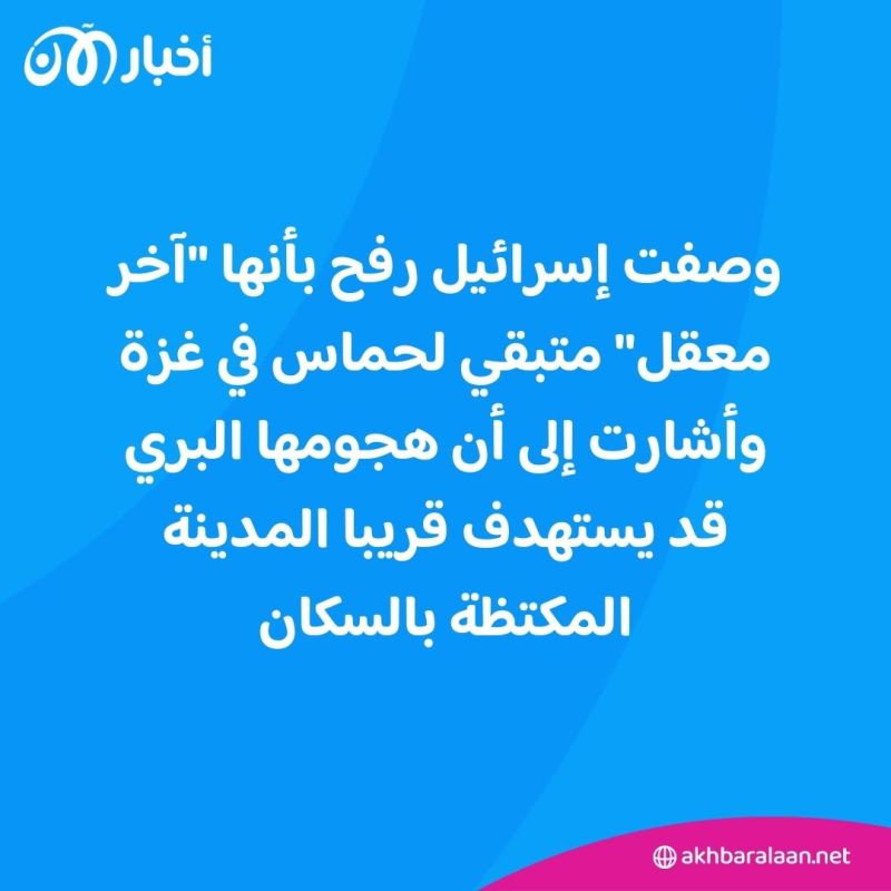 "اليأس والذعر يعم المدينة".. الأونروا ترصد وضع الفلسطينيين في رفح 1 "اليأس والذعر يعم المدينة".. الأونروا ترصد وضع الفلسطينيين في رفح