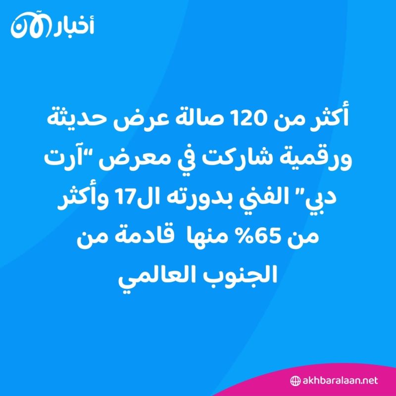 معرض "آرت دبي".. عروض رقمية وأعمال فنية مبهرة