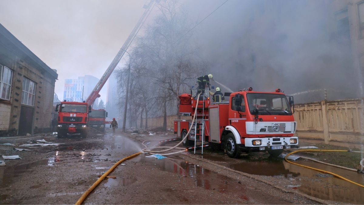 قتلى ومصابون في خاركيف الأوكرانية إثر قصف روسي