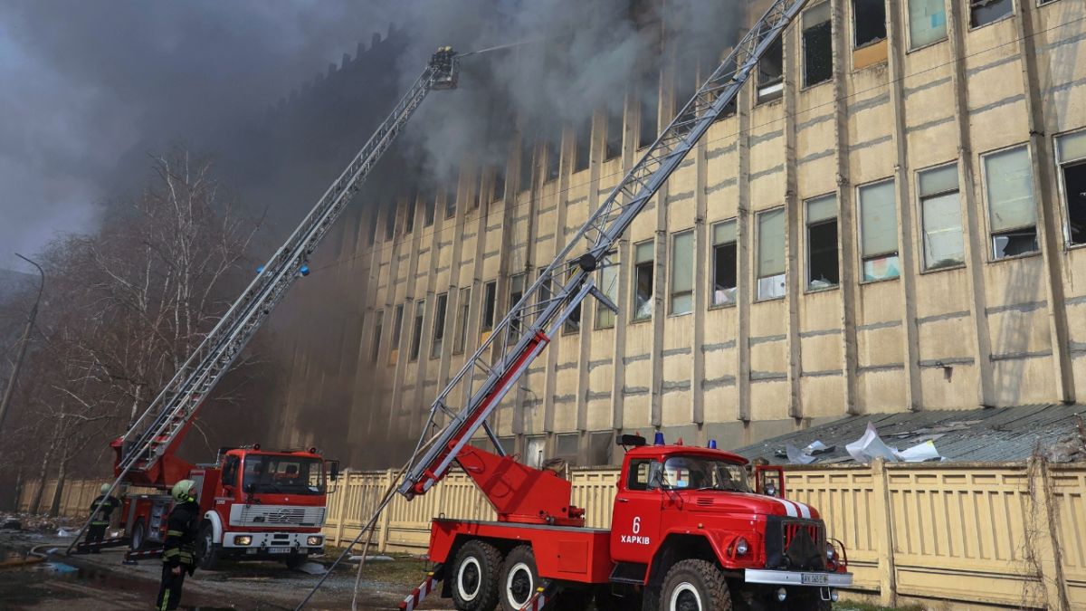 قتلى ومصابون في خاركيف الأوكرانية إثر قصف روسي