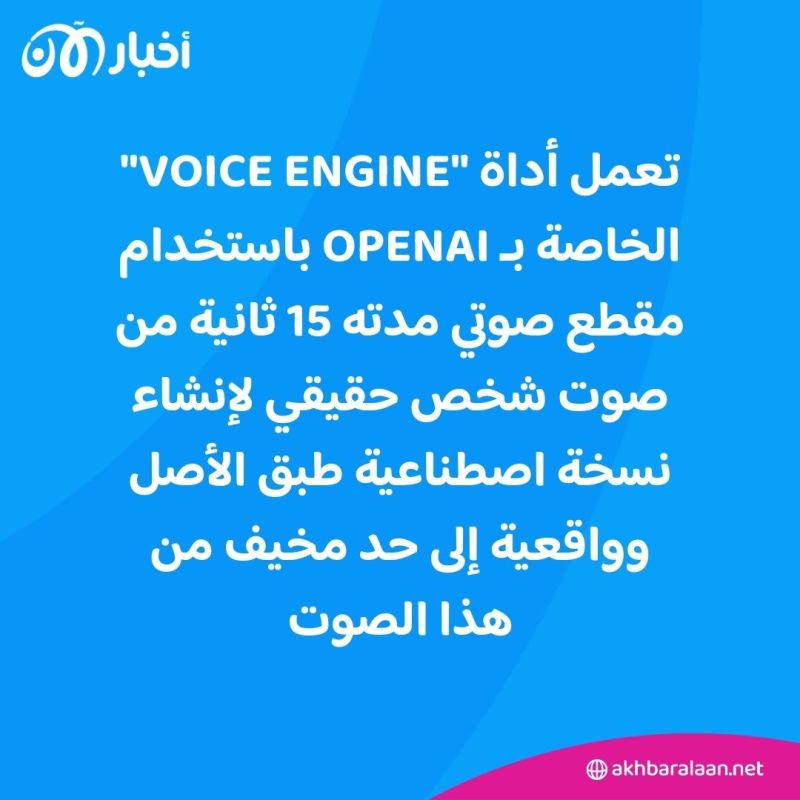 أداة جديدة قادرة على استنساخ صوت البشر.. كل ما تريدون معرفته عن Voice Engine