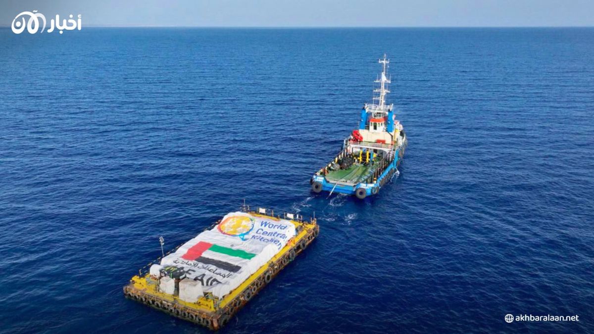 الإمارات ومؤسسة المطبخ العالمي يعلنان إبحار ثاني شحنة مساعدات إلى غزة