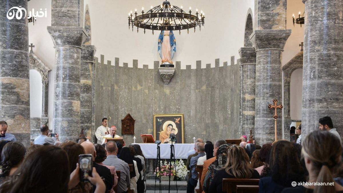عمرها 80 عاما.. إعادة افتتاح كنيسة في الموصل بعد عقد من هجوم داعش