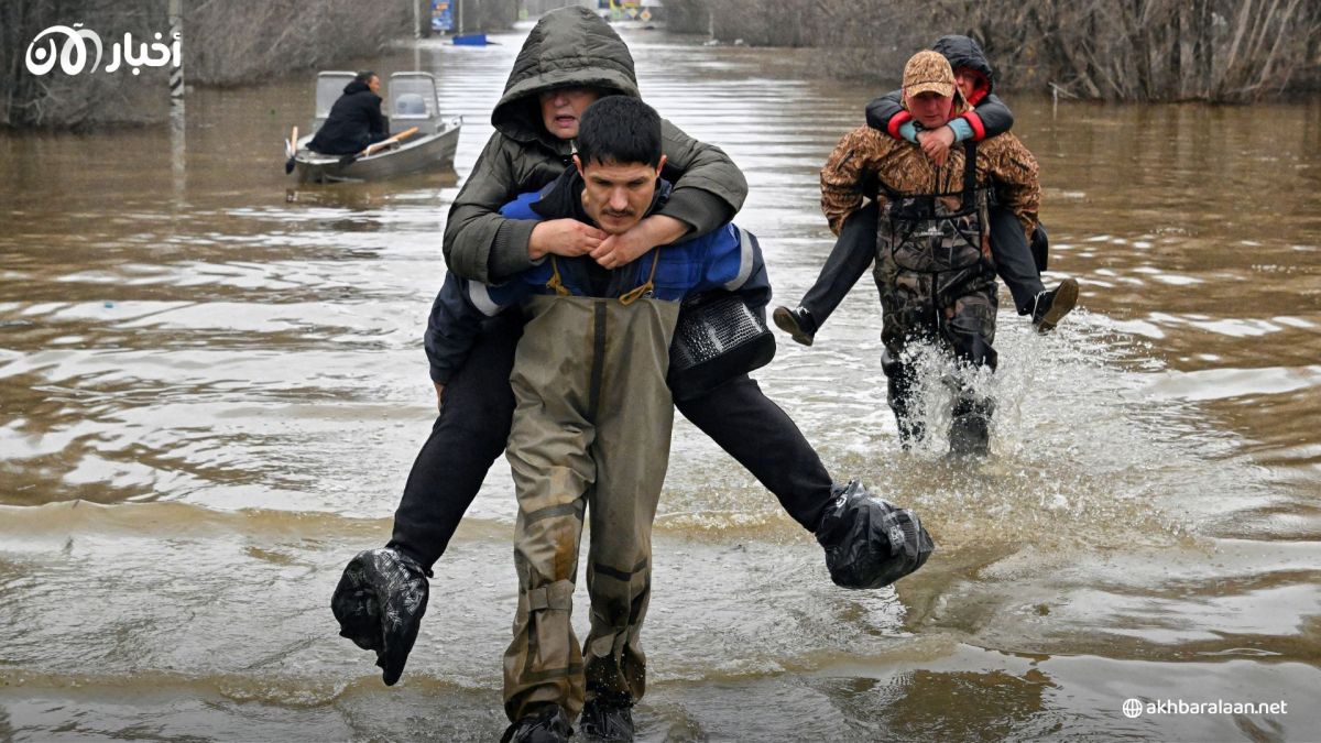 مياه بارتفاع 10 أمتار.. إجلاء عشرات الآلاف في روسيا وكازاخستان جراء الفيضانات