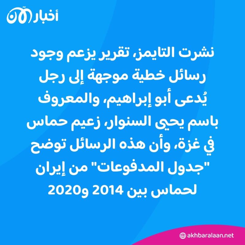 هل تلقت حماس دعما ماليا من إيران؟.. مُكاتبات سرية تكشف الحقيقة