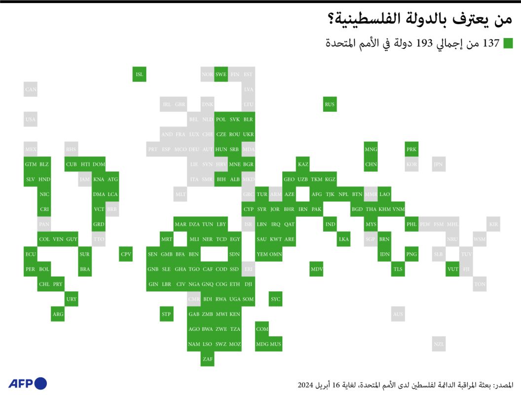 الاعتراف بدولة فلسطين على طاولة مجلس الأمن.. كم دولة اعترفت حتى اليوم؟