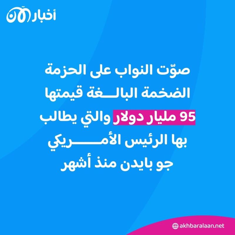 ما هي تفاصيل خطة المساعدات الأمريكية الجديدة لأوكرانيا وإسرائيل وتايوان؟