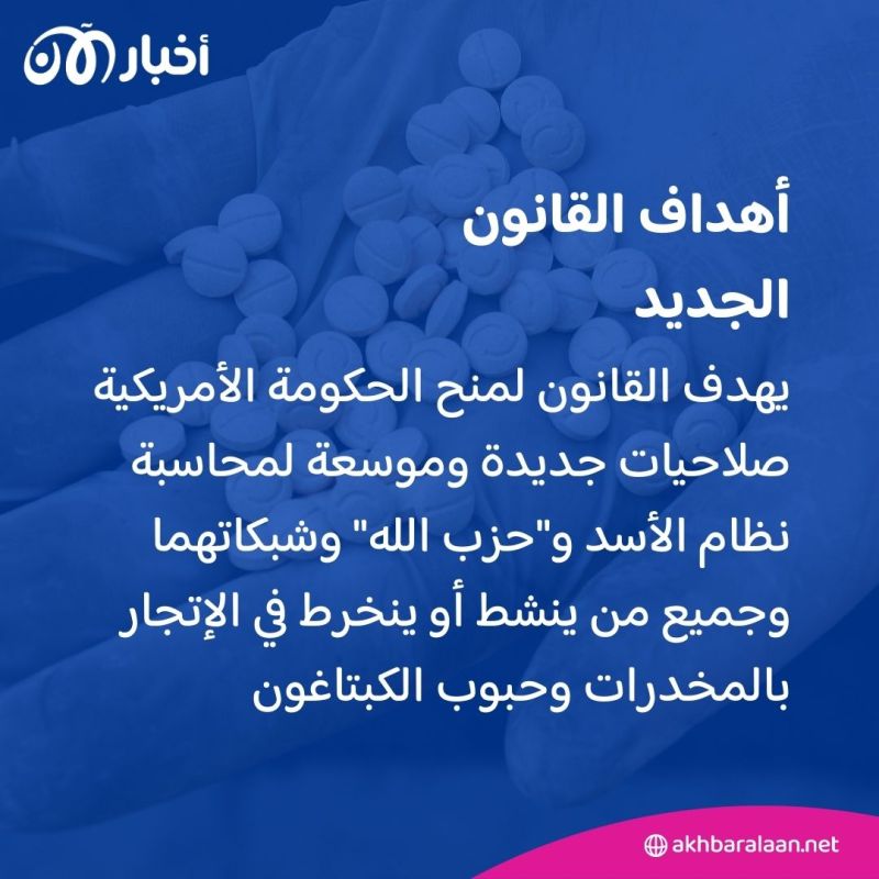 مجلس الشيوخ الأمريكي يوافق على مشروع قانون مكافحة الكبتاغون 2