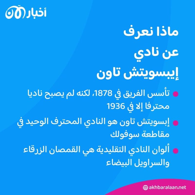 يلعب له عراقي ومصري.. ماذا نعرف عن إيبسويتش تاون الذي عاد إلى البريميرليغ بعد 22 عاماً 1 يلعب له عراقي ومصري.. ماذا نعرف عن إيبسويتش تاون الذي عاد إلى البريميرليغ بعد 22 عاماً