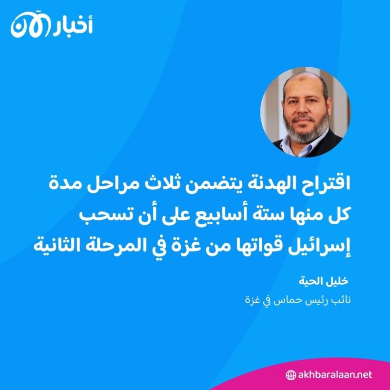 حماس توافق على مقترح الهدنة في غزة.. ماذا في تفاصيل بنودها؟