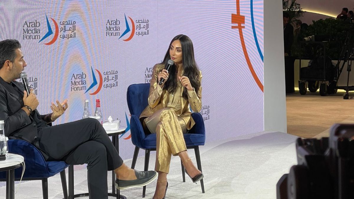 نور الغندور وأحمد حلمي.. منتدى الإعلام العربي يجمع عدد من المشاهير والإعلاميين