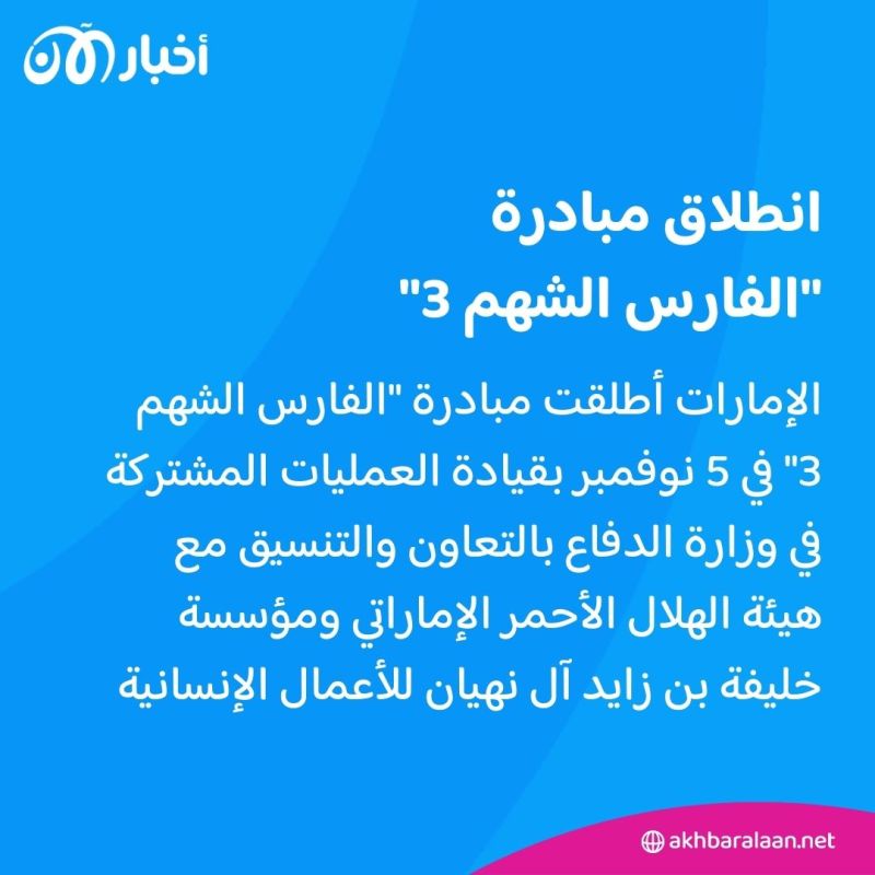 لدعم سكان غزة.. الإمارات تسير طائرتها الإغاثية الـ 238 بحمولة 90 طنًا 2 لدعم سكان غزة.. الإمارات تسير طائرتها الإغاثية الـ 238 بحمولة 90 طنًا