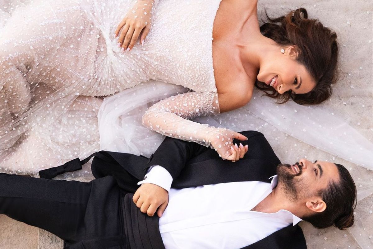 بمشاهد رومانسية.. الصور الأولى لحفل زفاف ناصيف زيتون ودانييلا رحمة