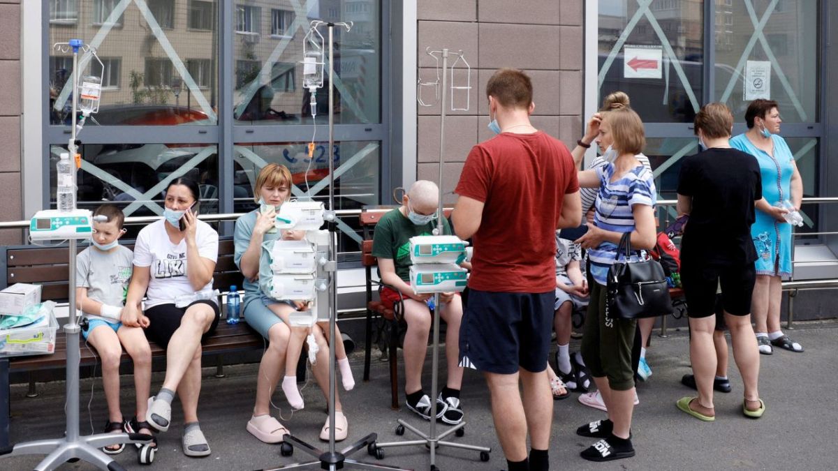 "جريمة مروعة".. هجوم روسي على أكبر مستشفى أطفال في أوكرانيا