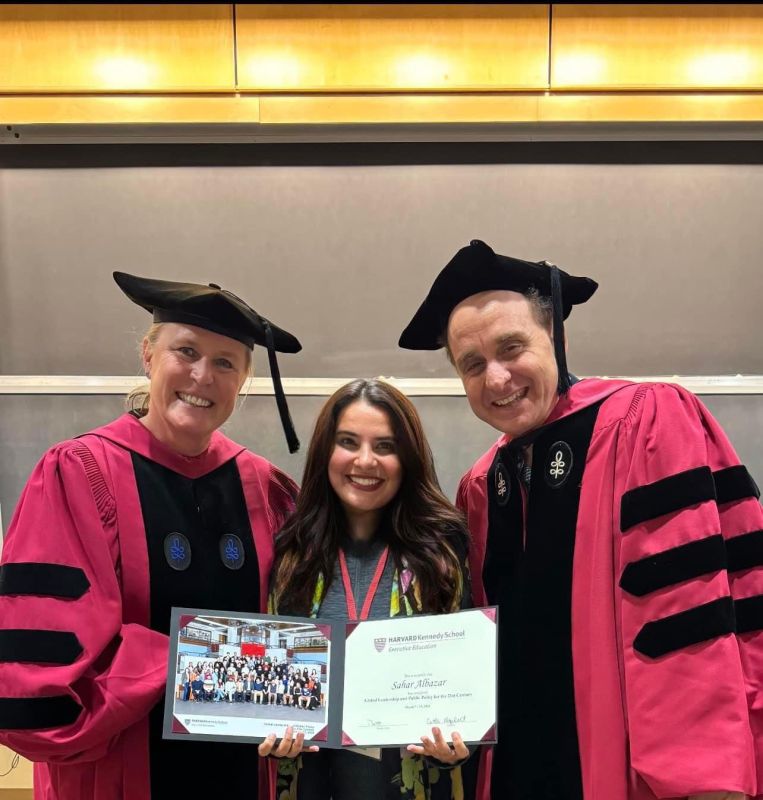 من هي الملهمة سحر البزار؟.. من فتاة بـ "تجارة" عين شمس إلى هارفارد وقمم برلمانات العالم