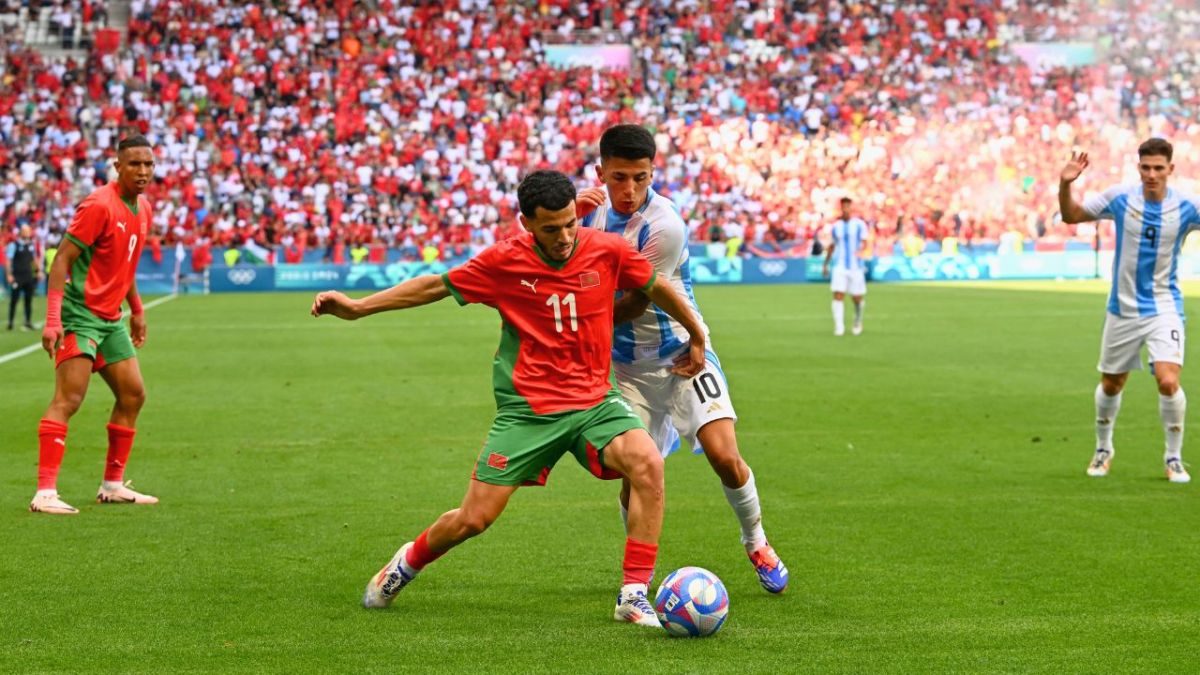 بعد فوضى وتوقف ساعتين.. فوز المغرب على الأرجنتين في أولمبياد باريس