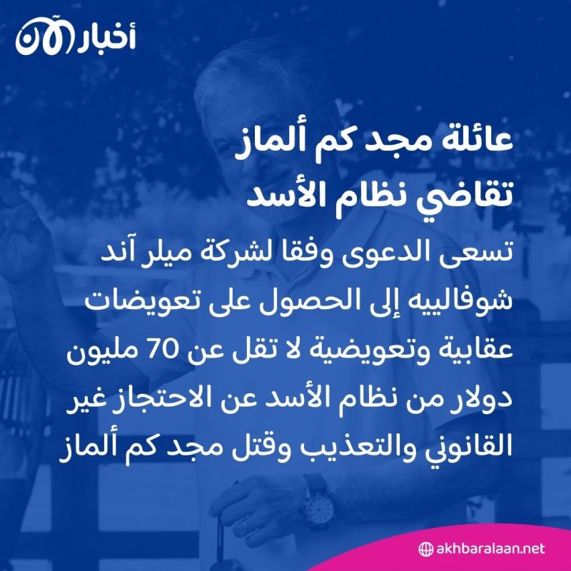 من الاعتقال إلى الاغتيال.. عائلة مجد كم ألماز تروي قصته كاملة وتفاصيل مقاضاة الأسد