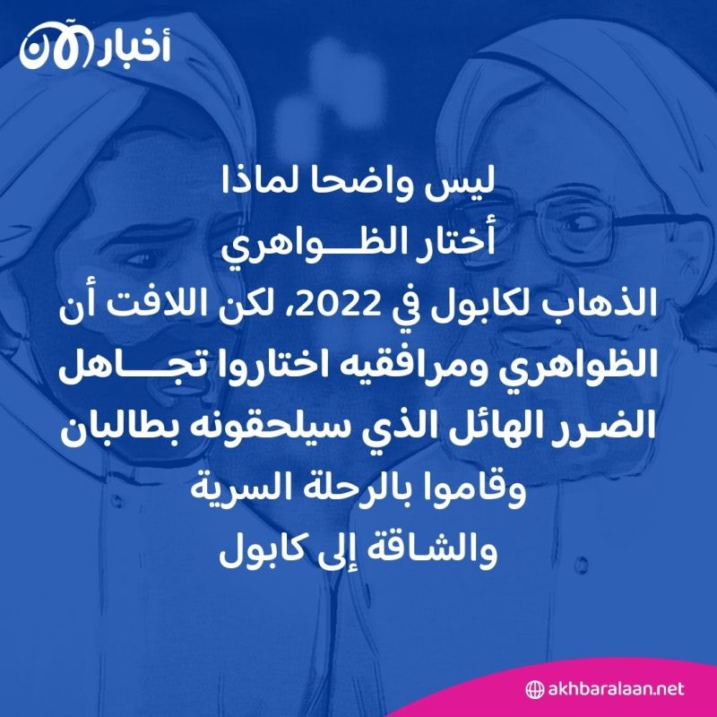 القصة غير المروية لآخر رحلة لأيمن الظواهري إلى كابول.. ولماذا لم تتمكن القاعدة من إعلان خليفته 3 القصة غير المروية لآخر رحلة لأيمن الظواهري إلى كابول.. ولماذا لم تتمكن القاعدة من إعلان خليفته