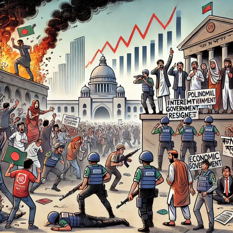 فرار رئيسة الوزراء وحديث عن تشكيل حكومة انتقالية.. آخر تطورات المواجهات في بنغلاديش