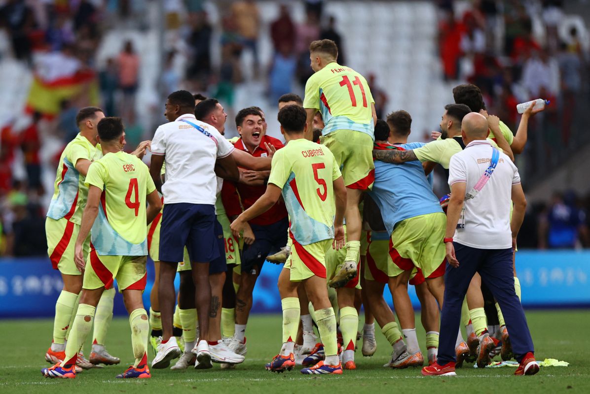 إسبانيا تنهي مشوار المغرب في أولمبياد باريس وتبلغ النهائي 1 إسبانيا تنهي مشوار المغرب في أولمبياد باريس وتبلغ النهائي