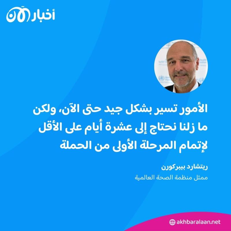 ماذا كشفت منظمة الصحة عن حملة التلقيح ضد شلل الأطفال في غزة؟ 2 ماذا كشفت منظمة الصحة عن حملة التلقيح ضد شلل الأطفال في غزة؟
