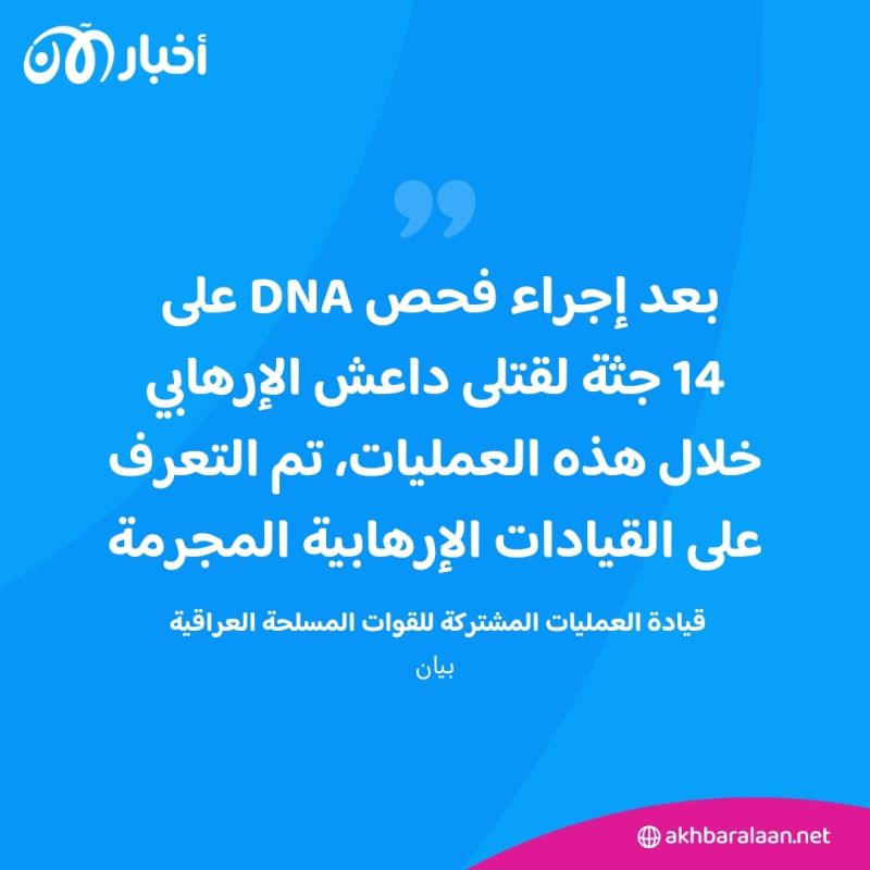 وثبة الأسود.. الجيش العراقي يكشف تفاصيل عن عملية أمنية ضد قيادات داعش