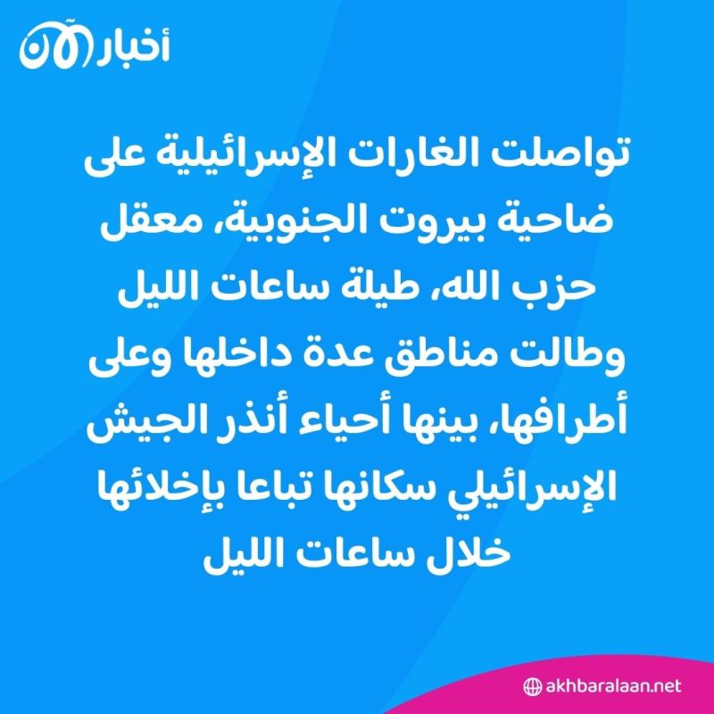 "ما ذنب الشعب؟".. عائلات لبنانية تروي كابوس غارات إسرائيل على ضاحية بيروت الجنوبية