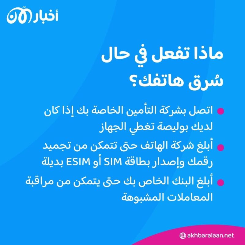 5 نصائح ذهبية.. إليك ما يجب عليك فعله قبل وبعد سرقة هاتفك أو فقده