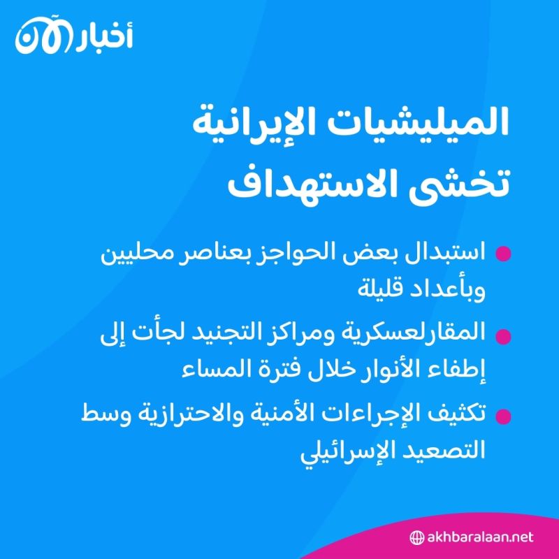 تحرك وتموضع.. الميليشيات الإيرانية في سوريا تخشى من الاستهداف الإسرائيلي 2 تحرك وتموضع.. الميليشيات الإيرانية في سوريا تخشى من الاستهداف الإسرائيلي