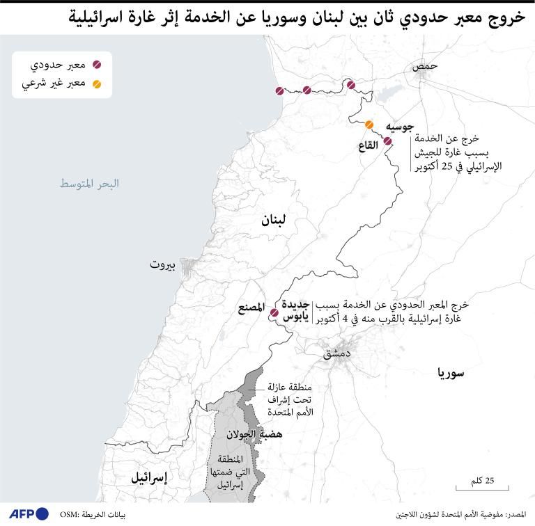 إسرائيل تستهدف مخازن أسلحة لحزب الله في مدينة القصير السورية