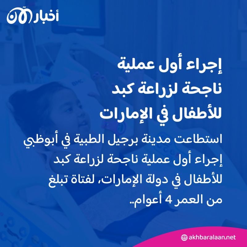 من الإمارات إلى العالم: إليكم أبرز الإنجازات الطبية التي شكلت عام 2024 3 "أول عملية ناجحة لزراعة كبد للأطفال".. إليكم أبرز الإنجازات الطبية محلياً وعالمياً 2024