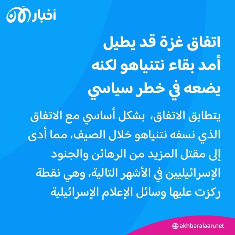 بين المكاسب والخطر.. هل يعزز اتفاق غزة موقع نتنياهو أم يهدد مستقبله؟