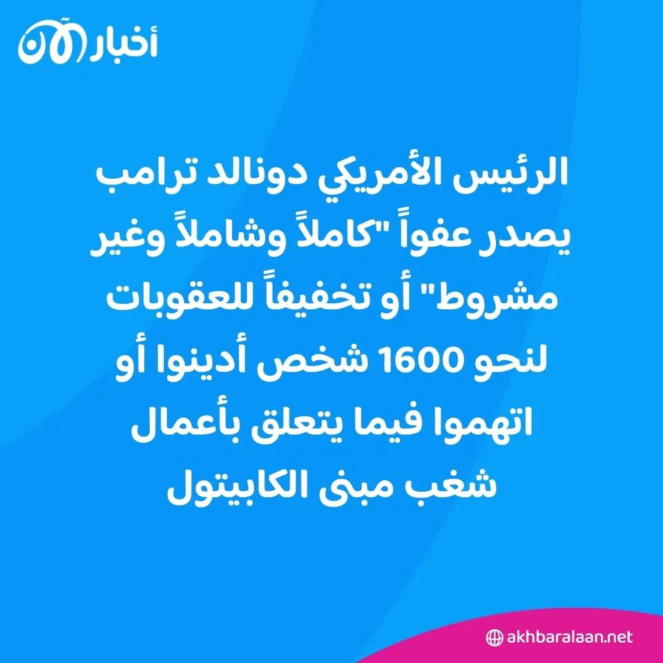 بينهم إنريكي تاريو ومؤسس أكبر سوق إلكترونية للمخدرات.. من هم المشمولون بعفو ترامب؟ 1 بينهم إنريكي تاريو ومؤسس أكبر سوق إلكترونية للمخدرات.. من هم المشمولون بعفو ترامب؟