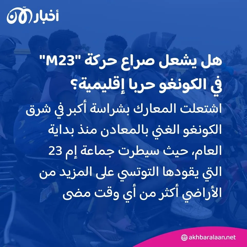 بعد تحذيرات الأمم المتحدة.. هل يشعل صراع جماعة "M23" في الكونغو حربا إقليمية؟