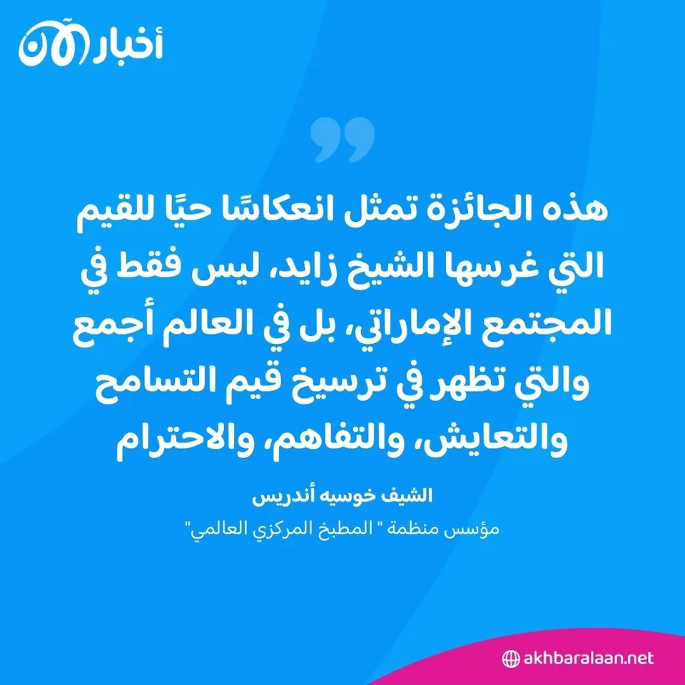 أحدهم طور صابونا لعلاج السرطان.. تعرف على الفائزين بجائزة زايد للأخوة الإنسانية