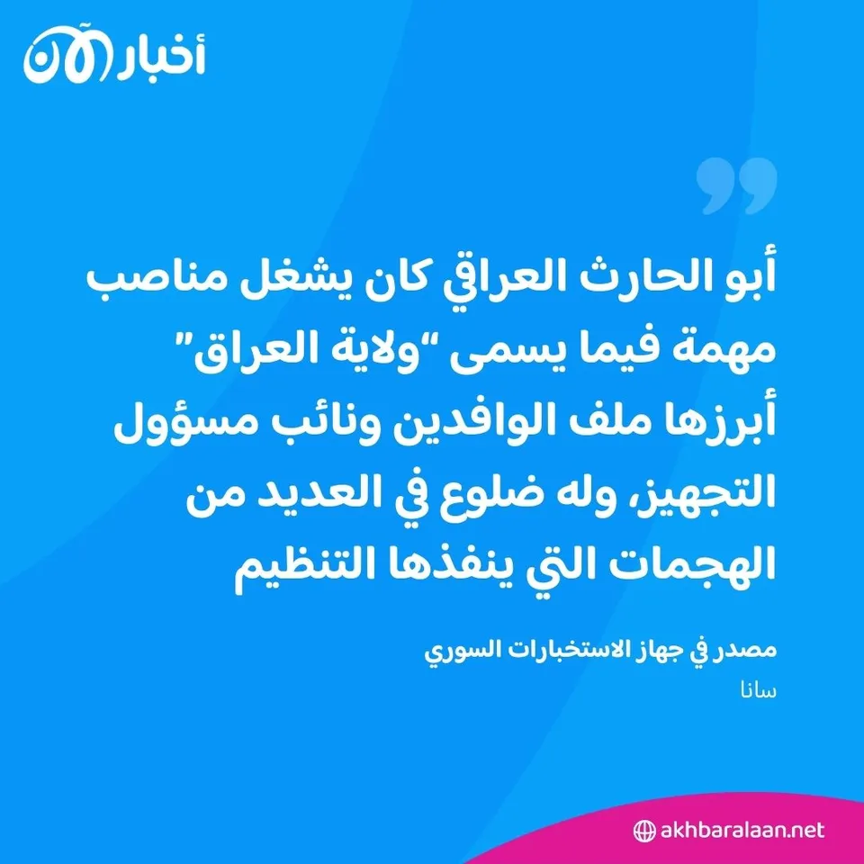 اعتقل في سوريا.. ماذا نعرف عن أبو الحارث العراقي العقل المدبر لهجمات "داعش"؟